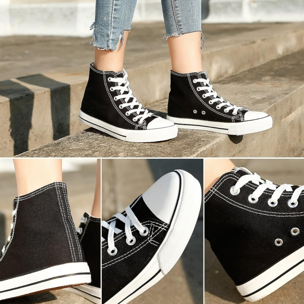 ZGR High Top Canvas Sneakers (COPY) - size 6.5 US